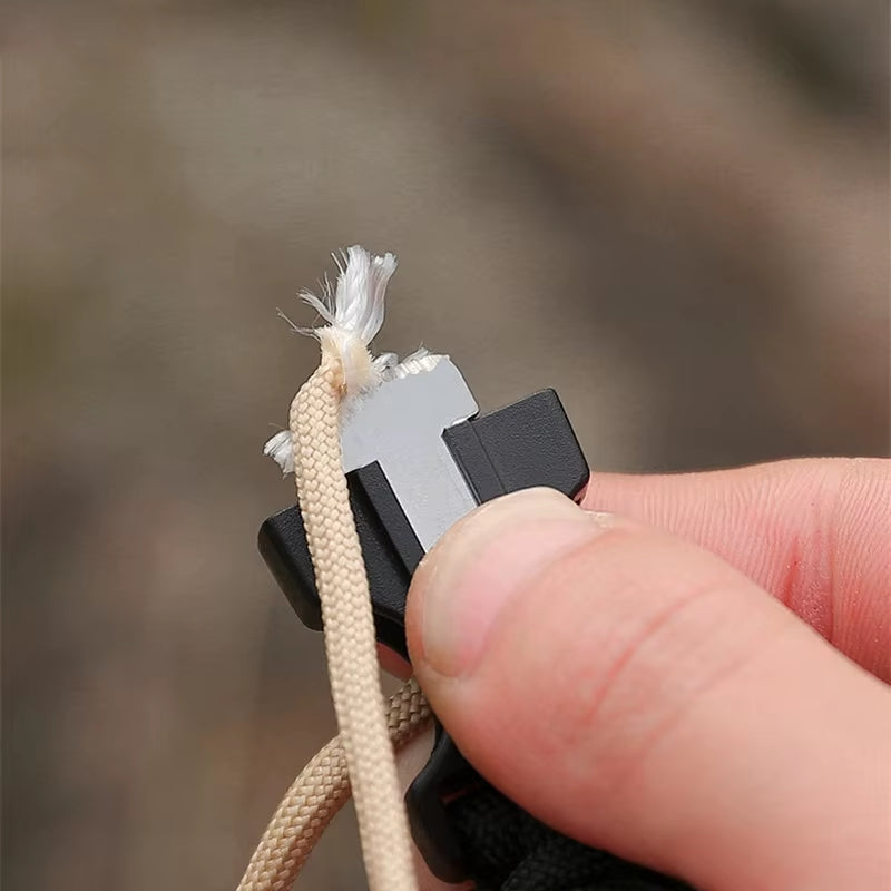 Outdoor Multi-Function Paracord Survival Bracelet Men Women Camping Adventure Emergency Rescue Survival Rope Bracelet